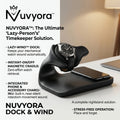 NUVYORA™ Dock & Wind Smart Timekeeper Station