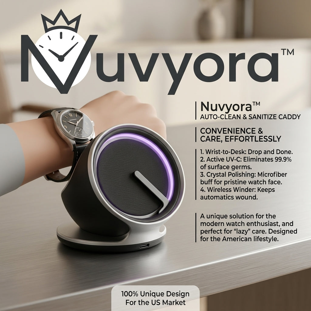 Nuvyora™ Auto-Clean & Sanitize Caddy